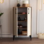 Hanah Home Zapatero Prag - Nogal y Crema